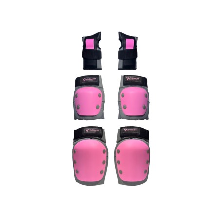 Kit de Protecciones V-Roller - Gris/Rosa