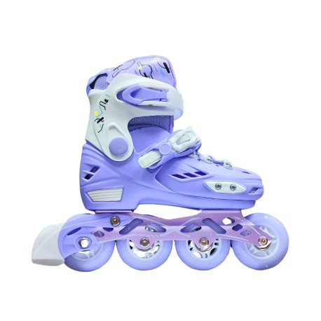 Kit de Patines Sweet Rocket Pro Plus Lila - Con Protecciones