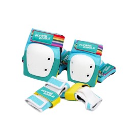 Kit de Protecciones Para Niños - Flying Eagle Valiant Azul