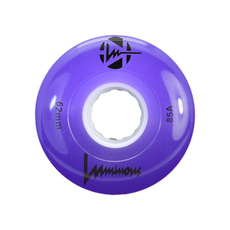 Ruedas LUMINOUS Quad PURPLE 62mm/85A - 4 pack