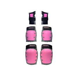 Kit de Protecciones V-Roller - Gris/Rosa